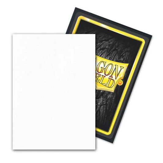 Dragon Shield: Snow Dual Matte Standard Sleeves - 100 Sleeves