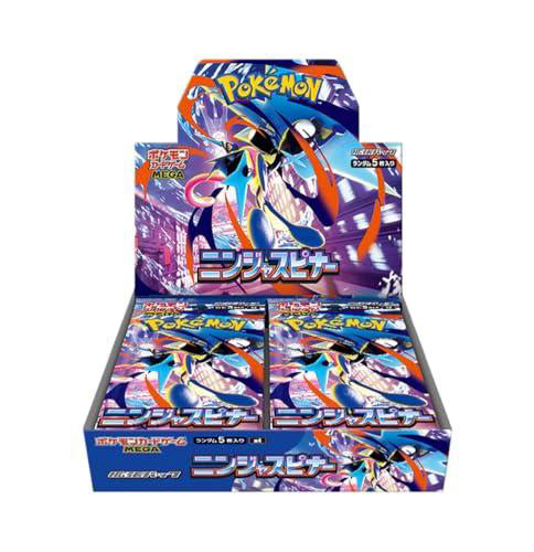 Japanese Pokémon: m4 Mega Ninja Spinner Booster Box