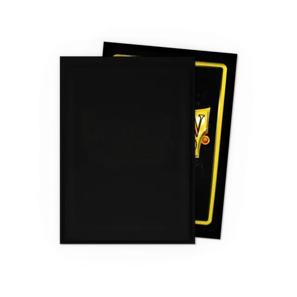 Dragon Shield: Black Standard Sleeves - 100 Sleeves