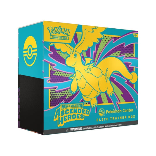 Pokémon: Mega Evolution Ascended Heroes Pokémon Center Elite Trainer Box