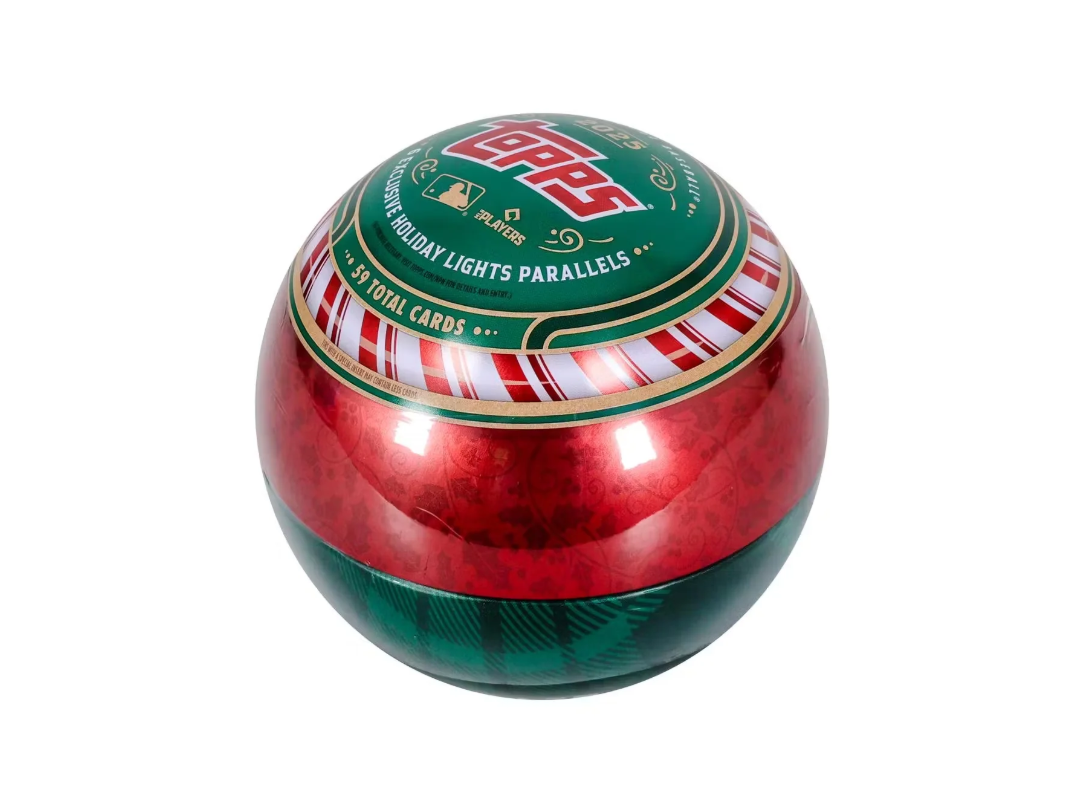 2025 Topps Holiday Baseball Tin