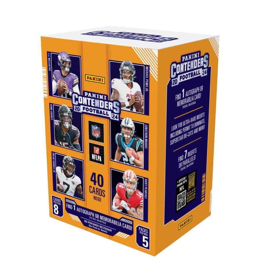 2024 Panini Contenders NFL Football Football Blaster Box