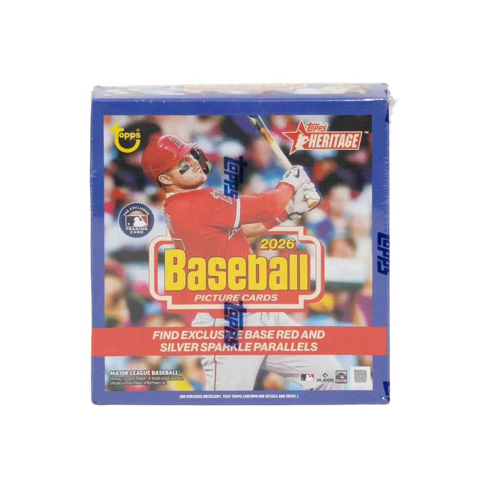 2026 Topps Heritage MLB Baseball Mega Box