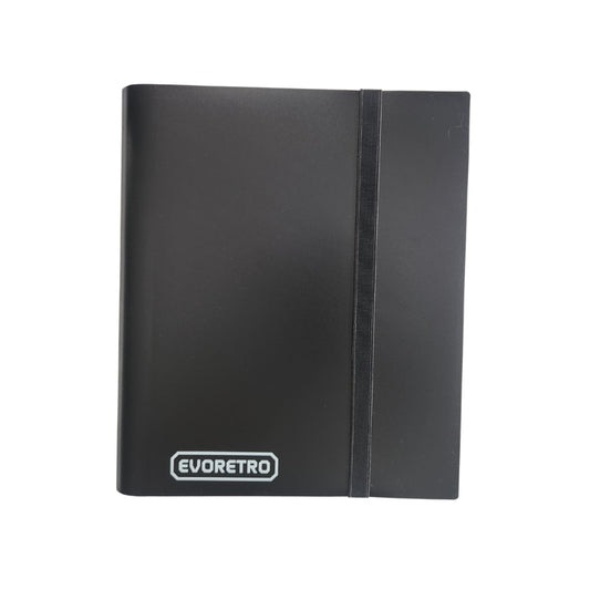 Evoretro: 9-pocket Flex Portfolio Binder - Black