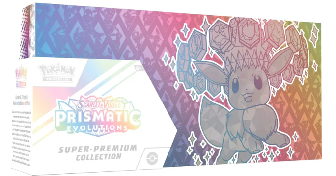 Pokémon: Scarlet & Violet - Prismatic Evolutions Ultra Premium Collection Box