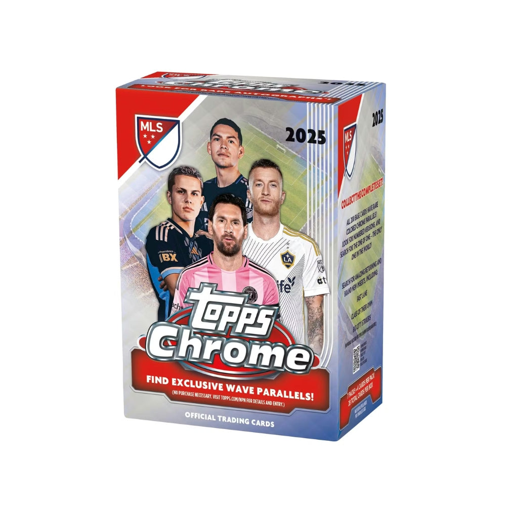 2025 Topps Chrome MLS Major League Soccer Blaster