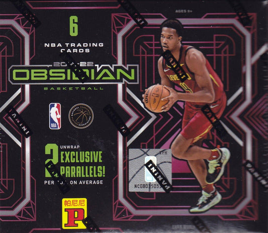 2021 - 22 Panini Obsidian Asia Basketball Hobby Box