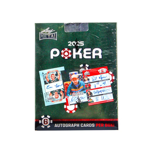 2025 Leaf Metal Poker Hobby Box