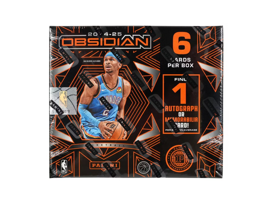 2024 - 25 Panini International Obsidian NBA Basketball Hobby Box