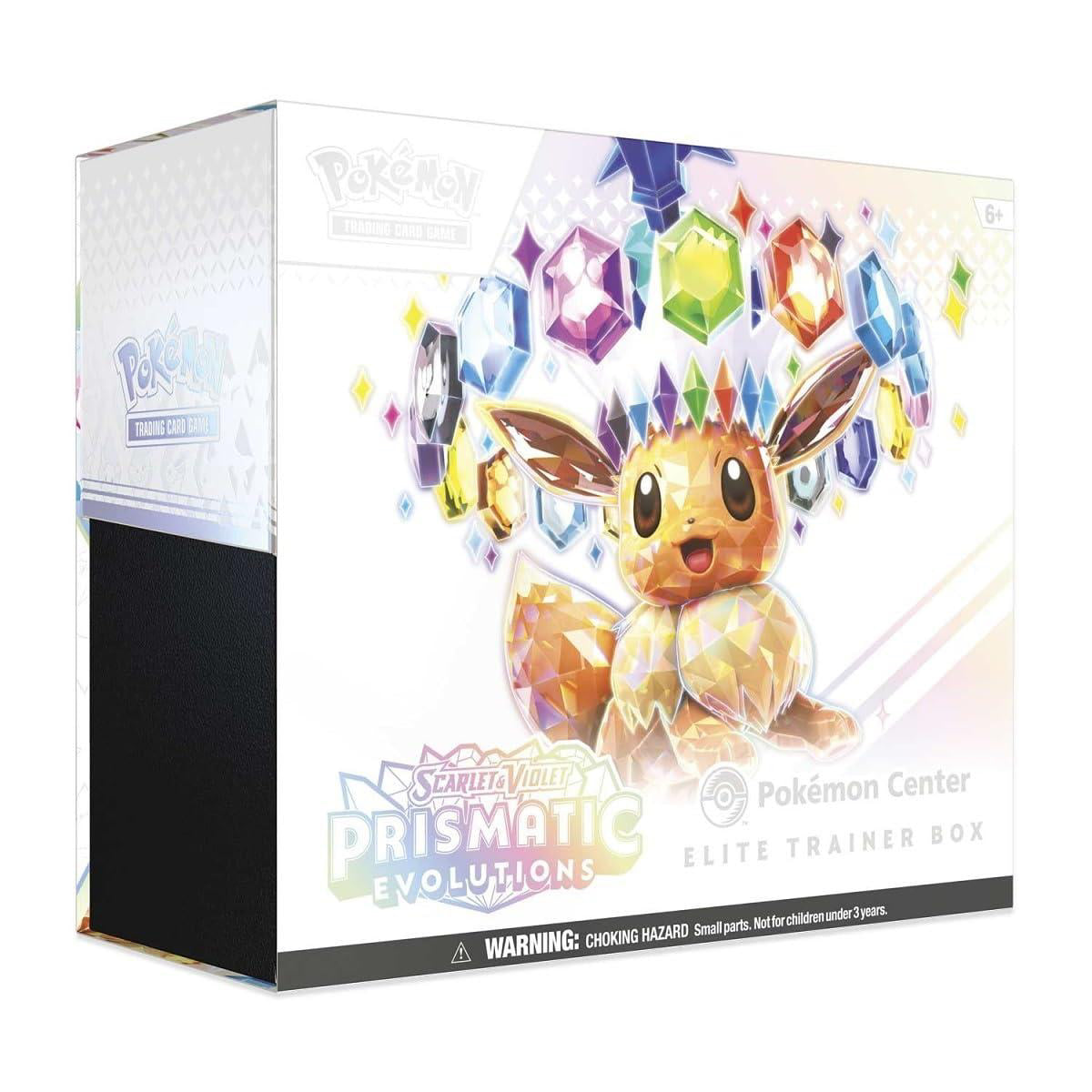 Pokémon: Scarlet & Violent Prismatic Evolutions Pokémon Center Elite Trainer Box
