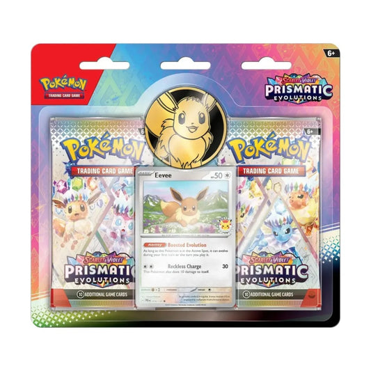Pokémon: Scarlet & Violet Prismatic Evolutions 2-pack Blister