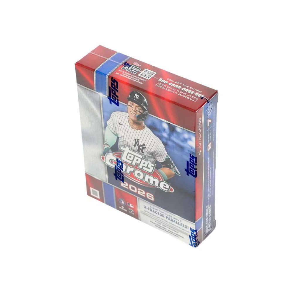 2026 Topps Chrome Baseball Mega Box