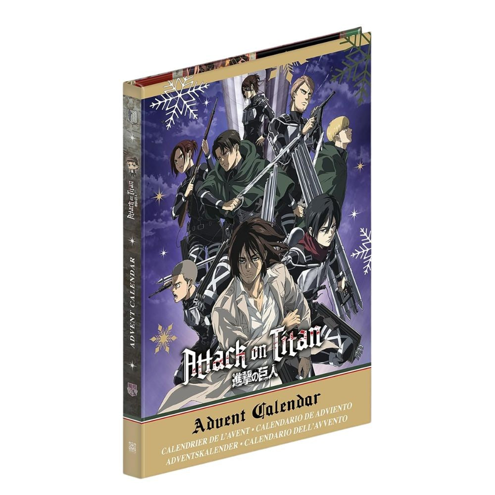 Attack on Titan Advent Calendar: 24 Days of Exclusive Gifts and Surprises