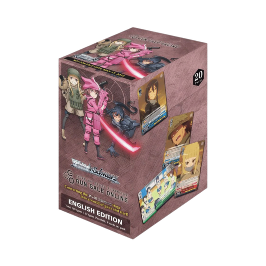 Weiss Schwarz: Sword Art Online Gun Gale Booster Box (Reprint)