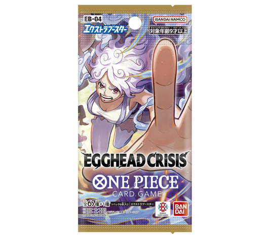 Japanese One Piece CG: EB-04 Egghead Crisis Booster Box