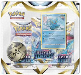 Pokémon: Sword & Shield - Silver Tempest 3-pack Blister