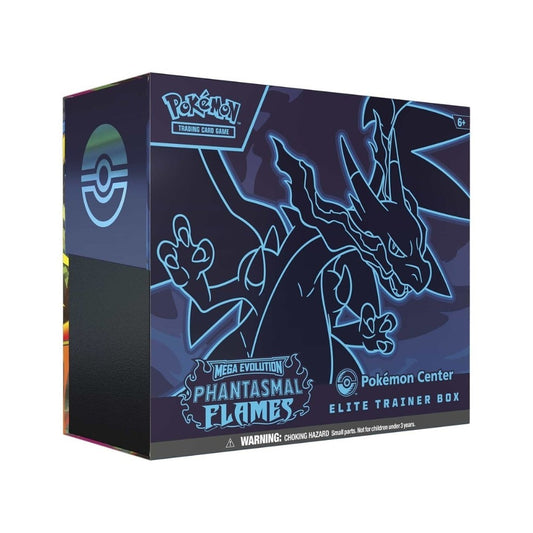 Pokémon: Mega Evolution Phantasmal Flames Pokémon Center Elite Trainer Box