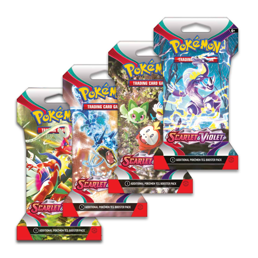 Pokemon: Scarlet & Violet - Base Set Sleeved Booster Pack Blister