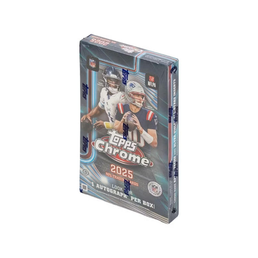 2025 Topps Chrome Football NFL Hobby Box