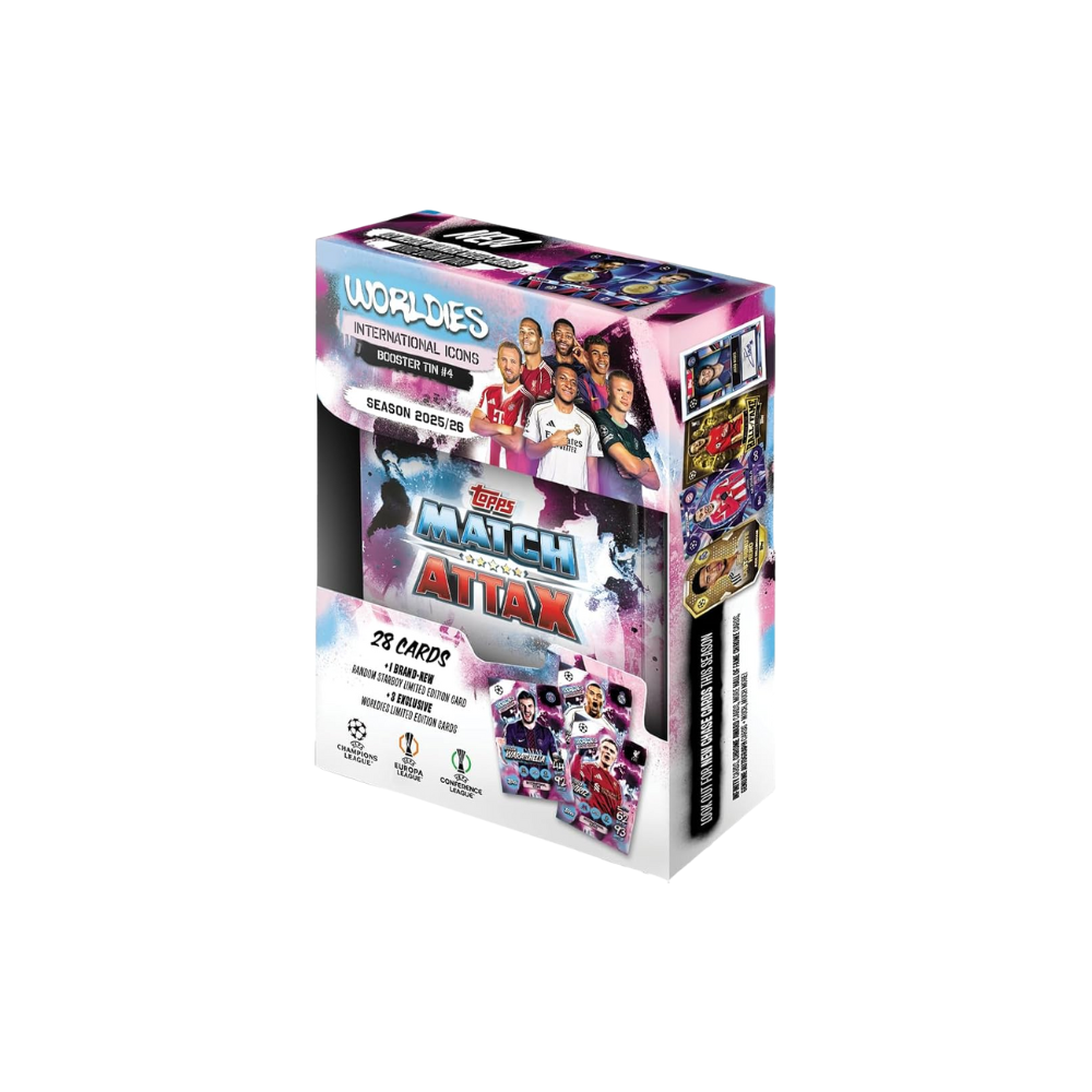 2025 - 26 Topps Match Attax UEFA Champions World Beaters Mini Tin