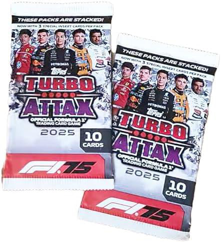 2025 Topps Turbo Attax F1 Formula1 Racing Trading Card Game Box