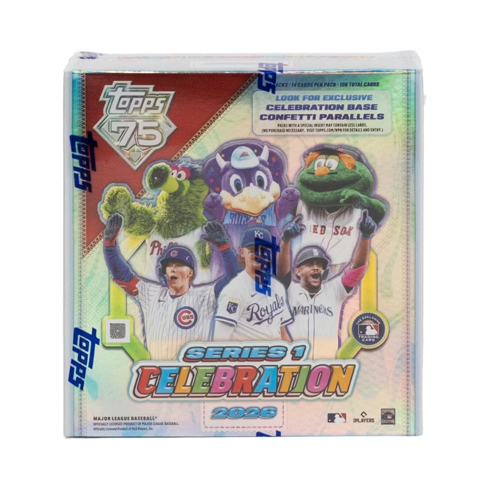 2026 Topps Series 1 Baseball Celebration Mega Box