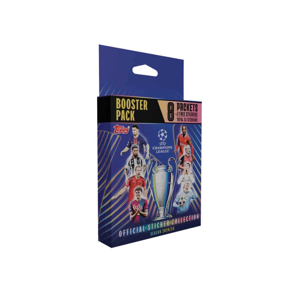 2024-25 Topps Champion League Stickers Blaster (51 Stickers)