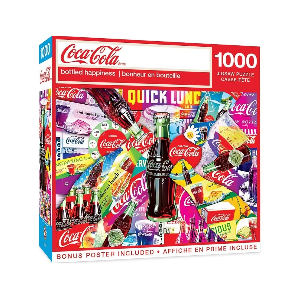 Stained Glass Coca-cola Puzzle 500pcs