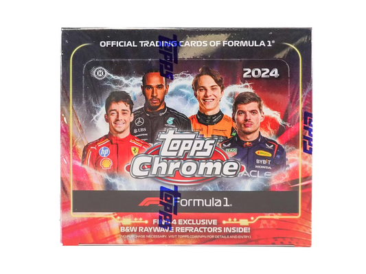 2024 Topps Chrome Qualifying Lap F1 Formula1 Hobby Box