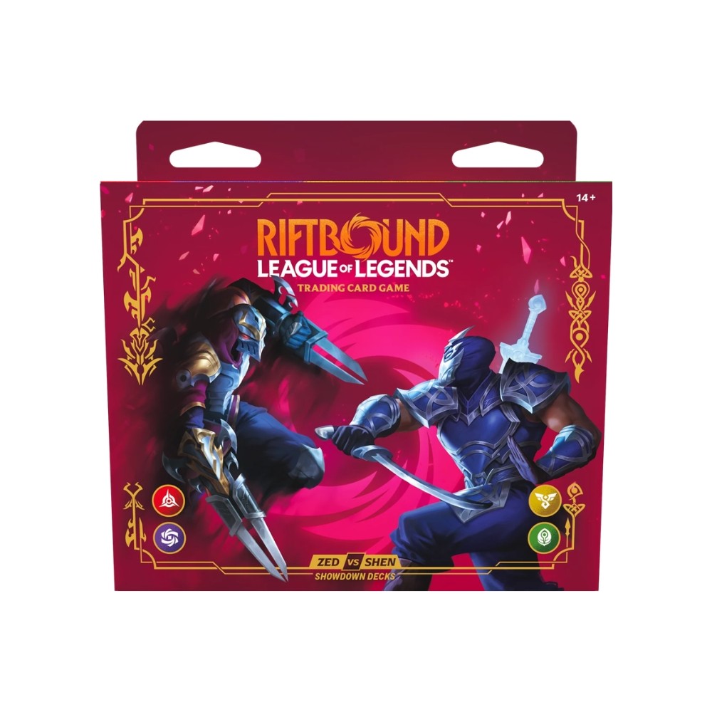 Riftbound League of Legends CG: Vendetta Zed vs Shen Starter Deck