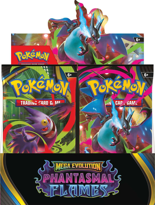 Pokémon: Mega Evolutions Phantasmal Flames Booster Box