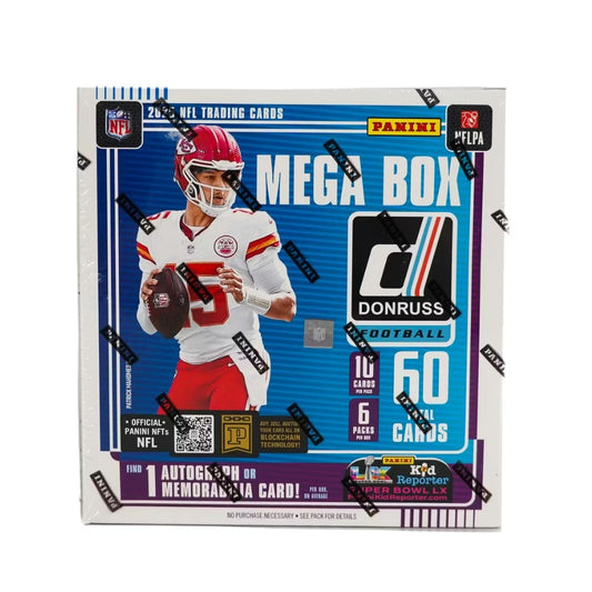 2025 Panini Donruss NFL Football Mega Box