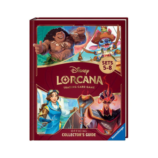 Disney Lorcana: Official Collector's Guide Sets 5 - 8