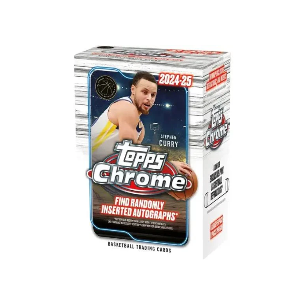 2024 - 25 Topps Chrome NBA Basketball Blaster