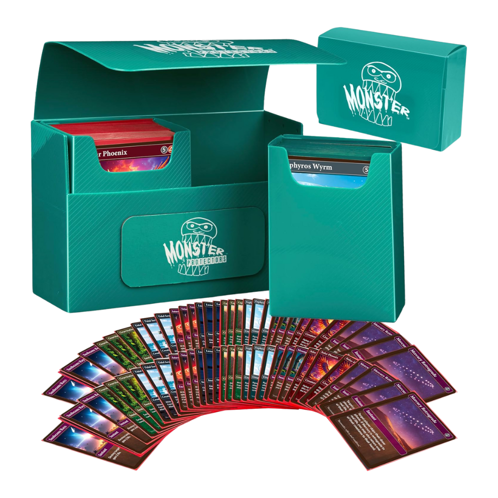 Monster Protectors: Double Deck Box - Green