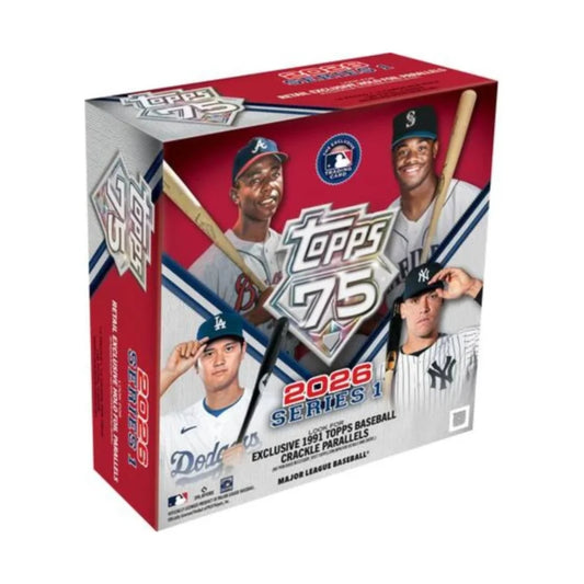2026 Topps Series 1 MLB Baseball Mega Box