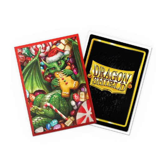 Dragon Shield: Christmas 2024 Brushed Art Sleeves - 100 Sleeves