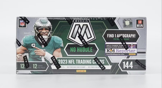 2023 Panini Mosaic No Huddle NFL Football Hobby Box