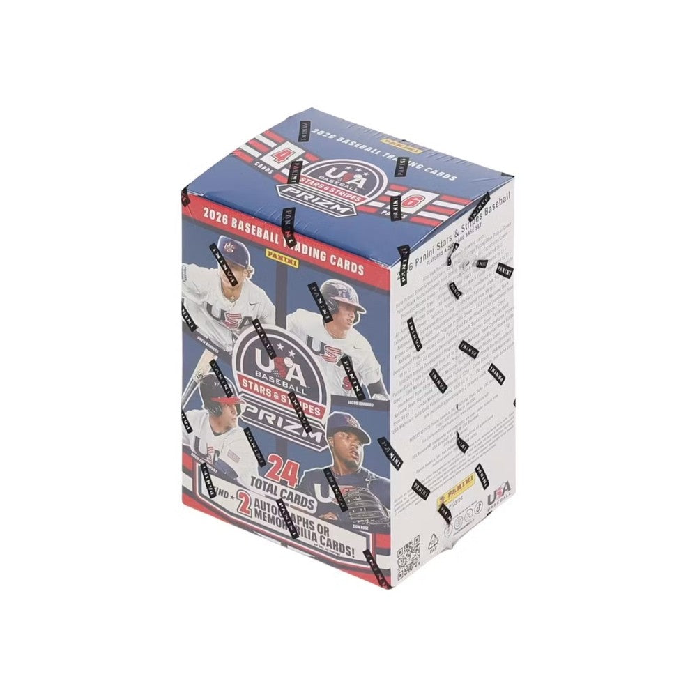2025 Panini USA Stars & Stripes Prizm Baseball Blaster