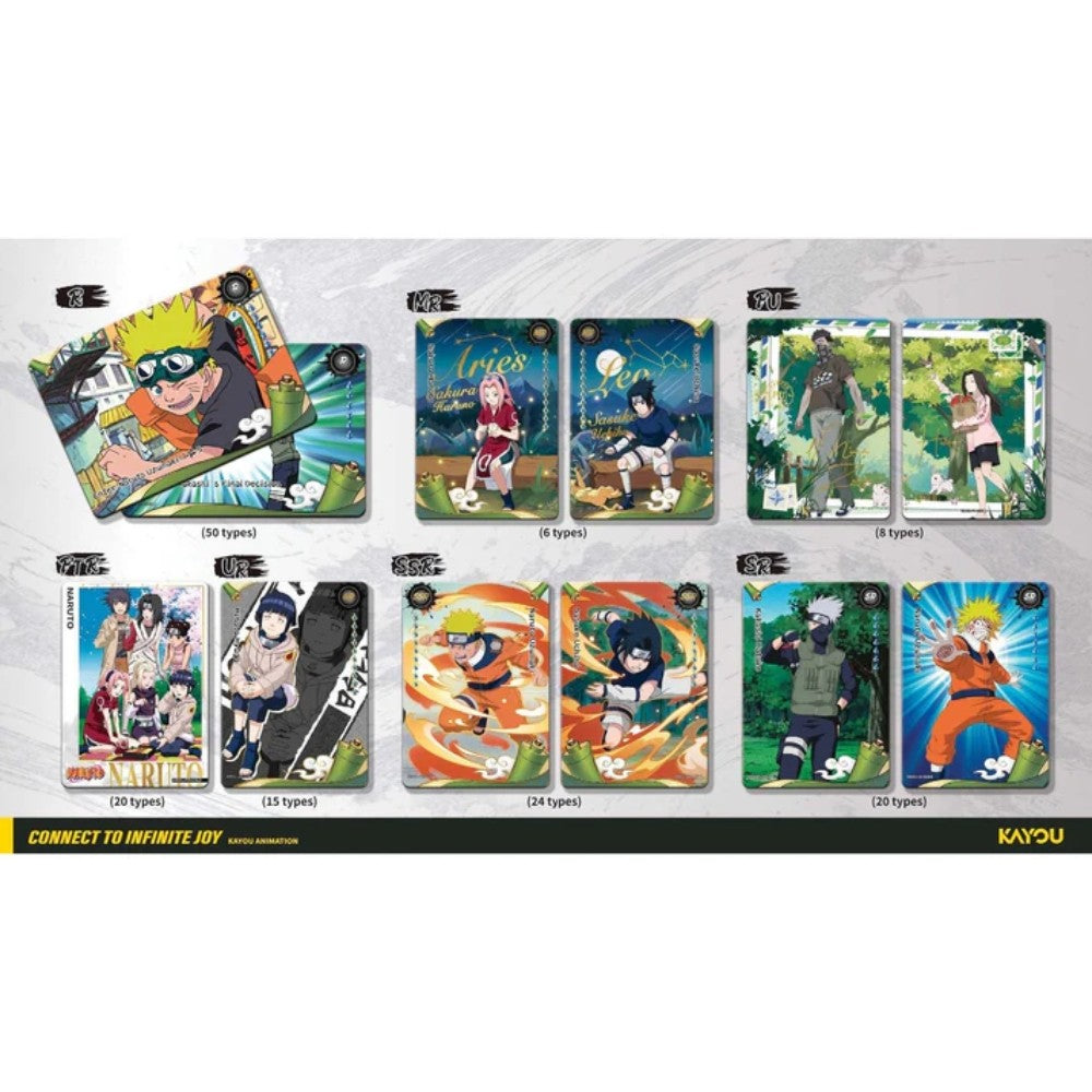 Naruto Smriti Collectible Cards Series 1 Heavenly Scroll Booster Box