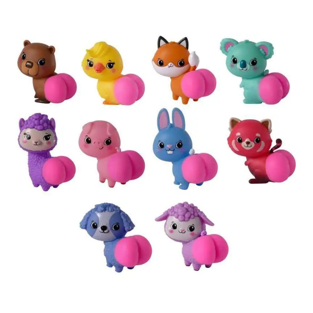 Squishy Tushy Peek-A-Tush 3-Inch Double Mystery Box