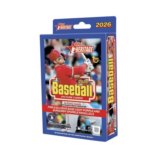 2026 Topps Heritage MLB Baseball Hanger Box