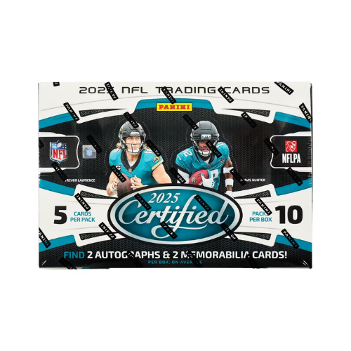 2025 Panini Certified Football Hobby Box