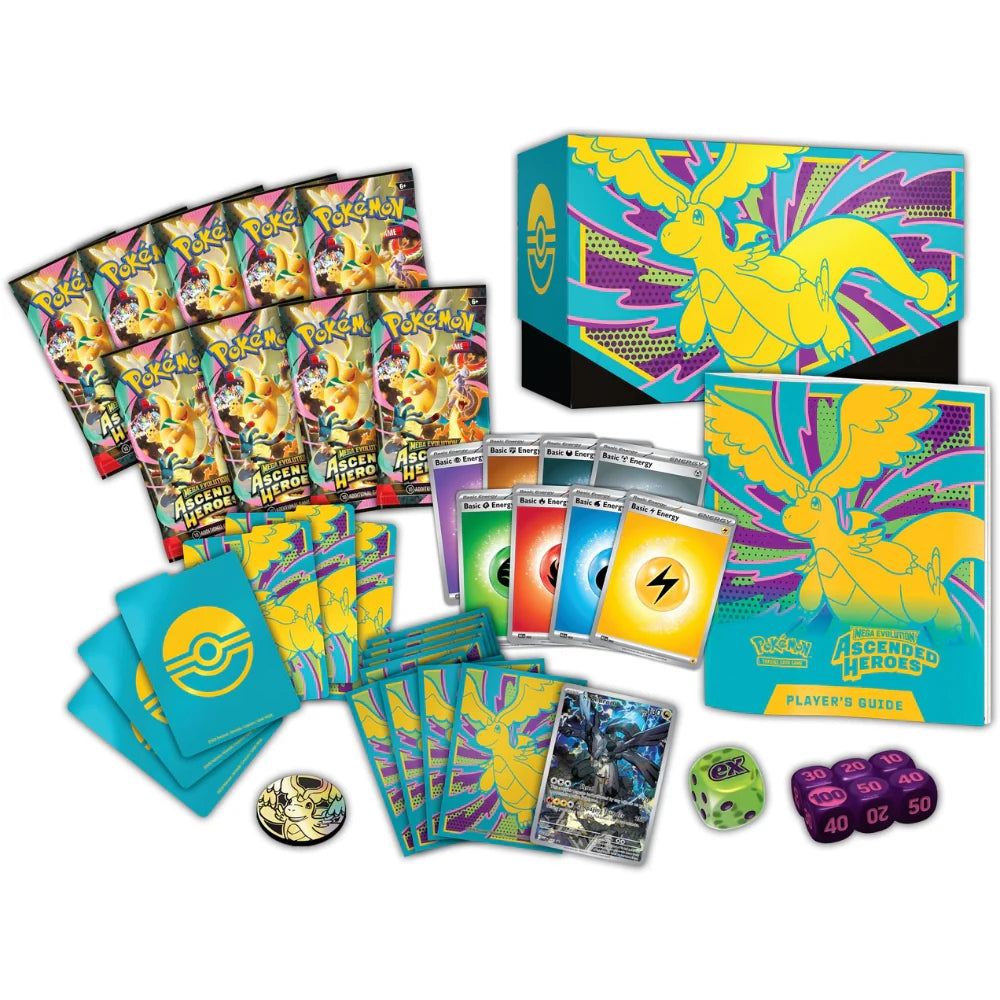 Pokémon: Mega Evolution Ascended Heroes Elite Trainer Box