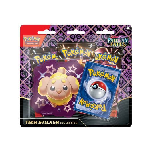 Pokemon: Scarlet & Violet Paldean Fates Tech Sticker Collection