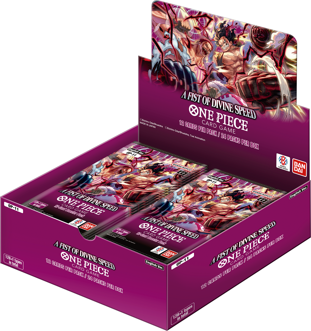 One Piece CG: OP-11 - Fist of Divine Speed Booster Box