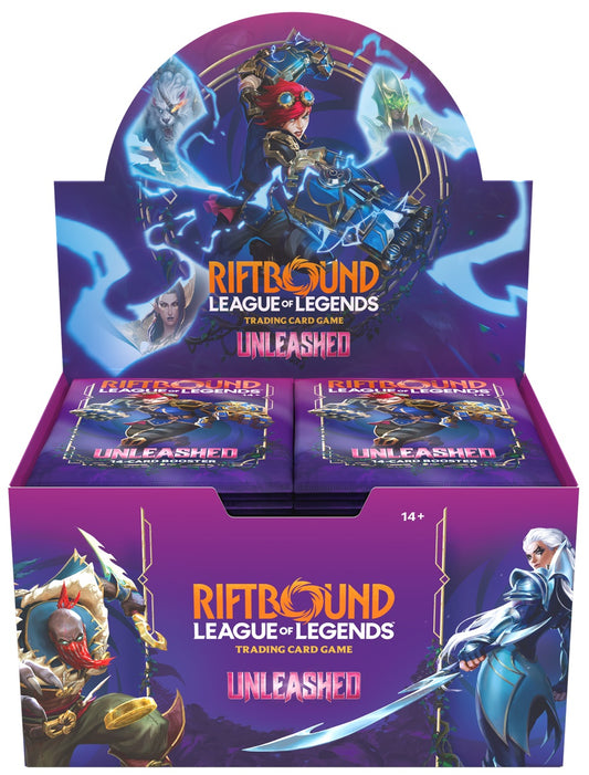 Riftbound League of Legends CG: Unleashed Booster Box (Pre-order)