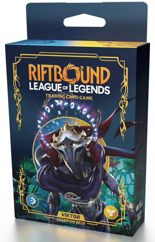 (PRE-ORDER) RIFTBOUND LEAGUE OF LEGENDS TCG ORIGINS CHAMPION DECK VIKTOR