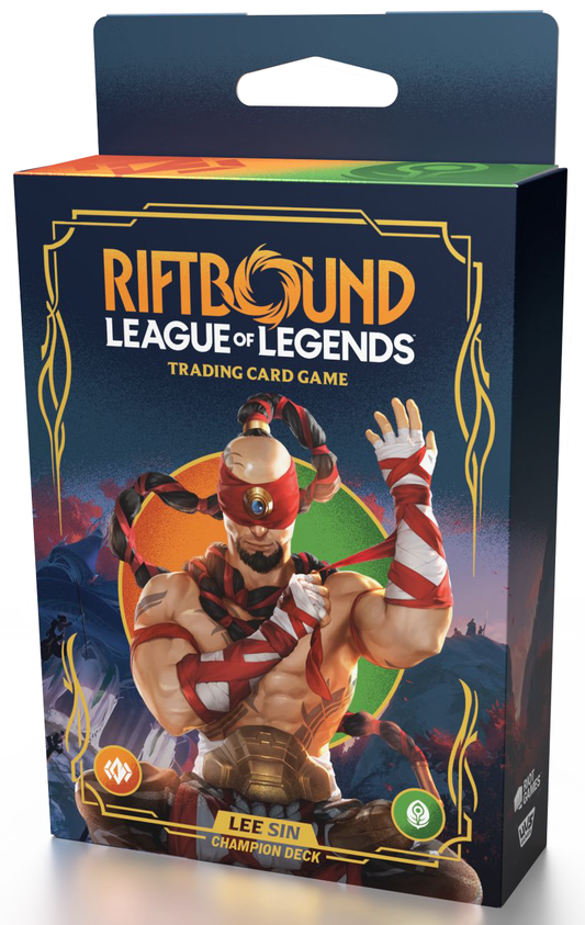 (PRE-ORDER) RIFTBOUND LEAGUE OF LEGENDS TCG ORIGINS CHAMPION DECK LEE SIN