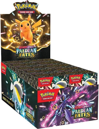 Pokémon: Scarlet & Violet - Paldean Fates Booster Bundle SEALED Display Case